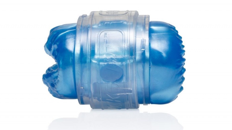 Fleshlight Quickshot Alien Butt/Mouth - Metallic Blue Freaks Male Masturbators | MALAYSIA KUL7984