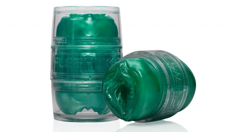 Fleshlight Quickshot Alien Lady/Butt - Metallic Green Freaks Male Masturbators | MALAYSIA LAE4891